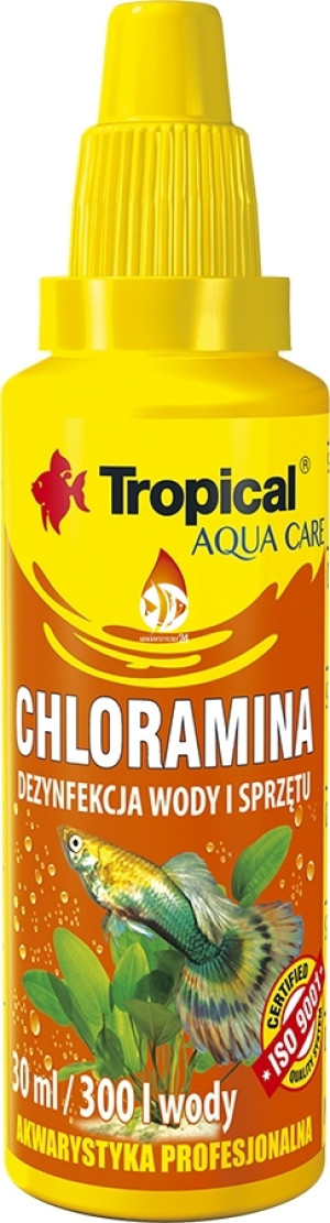 TROPICAL Chloramina 30ml - Preparat do dezynfekcji