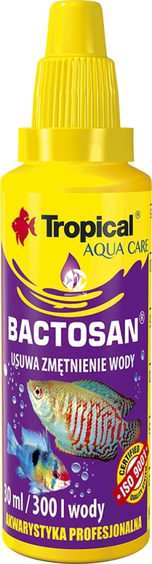 TROPICAL Bactosan 30ml - Usuwa zmetnienie wody