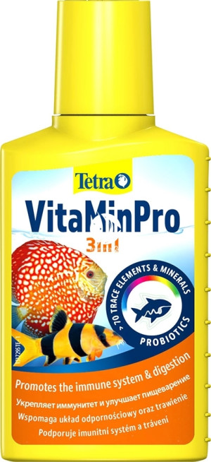 TETRA VitaMinPro 3in1 100ml - Witaminy Pierwiastki śladowe Probiotyk
