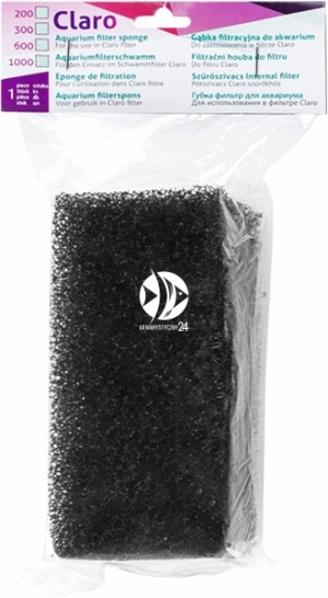 DIVERSA Filter Sponge Claro 600 - Wkład gąbkowy do filtra wewnętrznego