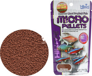 HIKARI Micro Pellets 45g - Tonący pokarm dla małych ryb tropikalnych