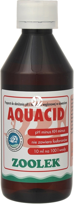 ZOOLEK Aquacid 250ml - Obniża pH i KH
