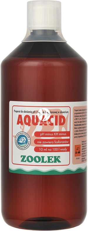 ZOOLEK Aquacid 1000ml - Obniża pH i KH