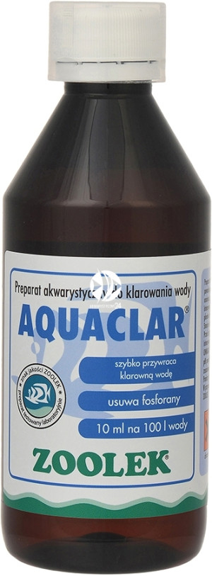 ZOOLEK Aquaclar 250ml - Preparat do klarowania wody
