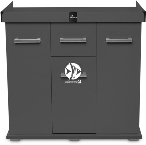 DIVERSA Szafka Solid 80x35x75cm Grafit - Szafka pod akwarium w 11 kolorach do wyboru