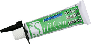 Jaba Czarny Silikon Akwarystyczny 120ml - Czarny silikon do akwarium