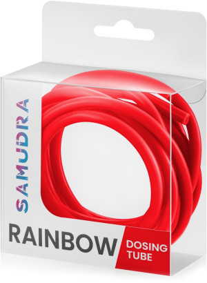 AQUA TREND Samudra Rainbow Red - Wężyk silikonowy do pompy dozującej