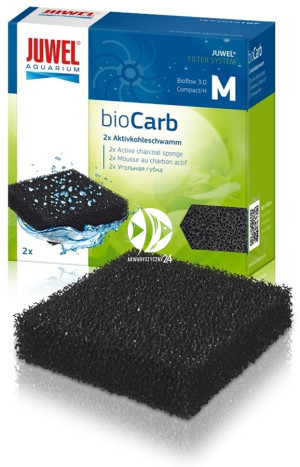 JUWEL BioCarb 3.0 / Compact M - Gąbka węglowa do filtracji chemicznej