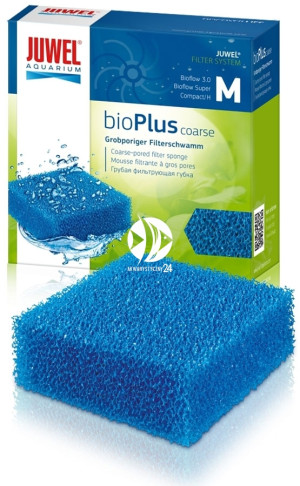 JUWEL BioPlus Coarse 3.0 Compact M - Szorstka gąbka filtrująca o dużych porach