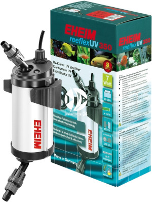 EHEIM ReeflexUV 350 - Efektywny sterylizator UV z wydajnym refleksem promieni ultrafioletowych do akwarium