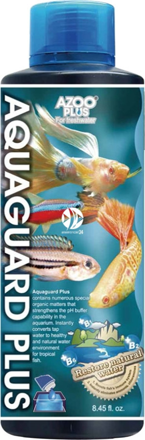 AZOO Aquaguard Plus 250ml - Natychmiast przekształca wodę kranową w zdrowe i naturalne środowisko.