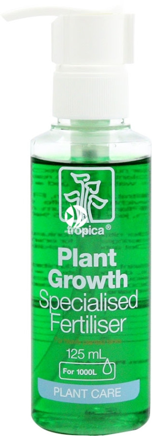 TROPICA Plant Growth Specialised Fertiliser 125ml - Kompletny nawóz mikroelementowy z azotem i fosforem