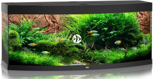JUWEL Vision 450 LED (2x belka) Czarny - Akwarium z pełnym wyposażeniem bez szafki, 3 kolory do wyboru