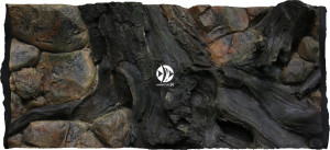 ATG Tło Amazonka 80x40 cm - Tło do akwarium z motywami korzeni i skał, imitujące biotop Amazonii.