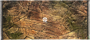 ATG Tło Płaskie 100x40 cm - Tło strukturalne do akwarium z motywem skalnym