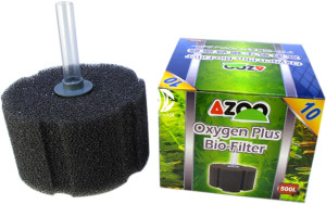 AZOO Oxygen Plus Bio Filter 10 - Filtr biologiczny zasilany pompką membranową do akwarium