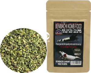 BENIBACHI Komb Food 50g - Obfity w składniki mineralne pokarm z wodorostów Kelp.