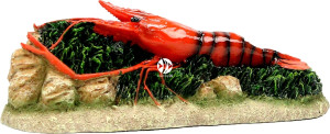 AQUA DELLA Shrimp Orange - Ozdoba przedstawiająca pomarańczową krewetkę do akwarium