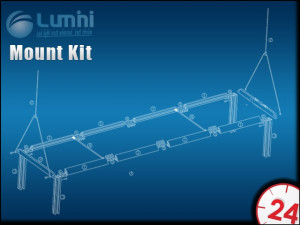 LUMINI MOUNT KIT - Stelaż do podwieszania oświetlenia Lumini