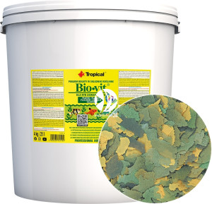TROPICAL Bio-Vit 4kg/21L - Roślinny, podstawowy pokarm płatkowany