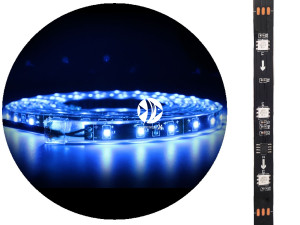 AQUAWILD Moon-Led Niebieski 3m - Oświetlenie nocne do akwarium + zasilacz