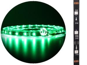 AQUAWILD Moon-Led Zielony 1m - Oświetlenie nocne do akwarium + zasilacz