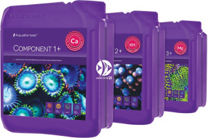 AQUAFOREST Component 1+ 2+ 3+ 3x5L - Kompletny zestaw mikro i makro elementów dla Metody Ballinga