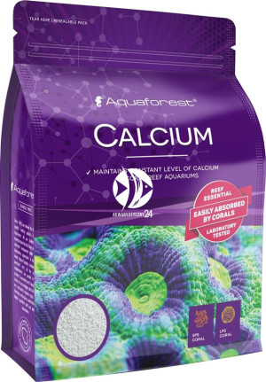 AQUAFOREST Calcium 850g - Środek do utrzymania stałego poziomu wapnia w akwariach rafowych