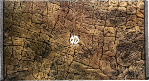 ATG Tło Płaskie 100x60 cm - Tło strukturalne do akwarium z motywem skalnym