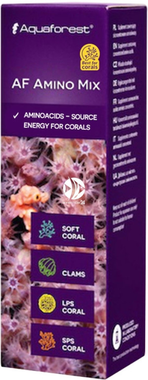 AQUAFOREST AF Amino Mix 10ml - Suplement zawierający skoncentrowane aminokwasy dla koralowców.