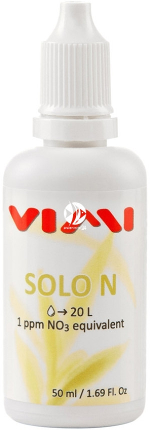 VIMI Solo N 50ml - Skoncentrowany, płynny nawóz azotowy dla roślin akwariowych