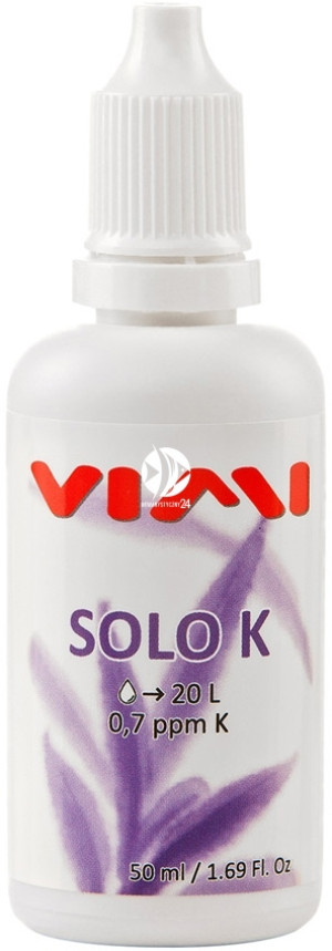 VIMI Solo K 50ml - Skoncentrowany, płynny nawóz potasowy dla roślin akwariowych