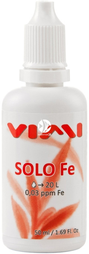 VIMI Solo Fe 50ml - Skoncentrowany, płynny nawóz żelazowy dla roślin akwariowych