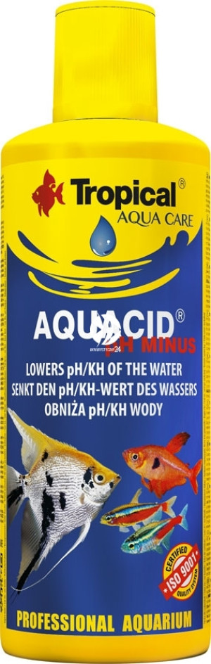 TROPICAL Aquacid pH Minus 500ml - Preparat do obniżania pH wody