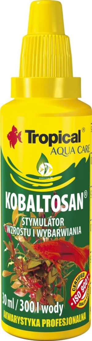 TROPICAL Kobaltosan 30ml - Preparat z bioaktywnym kobaltem do akwariów słodkowodnych