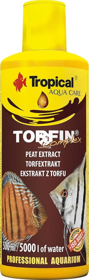 TROPICAL Torfin Complex 500ml - Ekstrakt z torfu wysokiego dla ryb wód kwaśnych