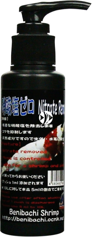 BENIBACHI Nitrate Remover 100ml - Preparat usuwający toksyczne azotany z krewetkarium