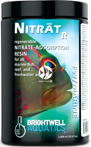 BRIGHTWELL AQUATICS Nitrat R 250ml - Regenerowalna żywica adsorpcyjna do redukcji stężenia azotanów we wszystkich akwariach