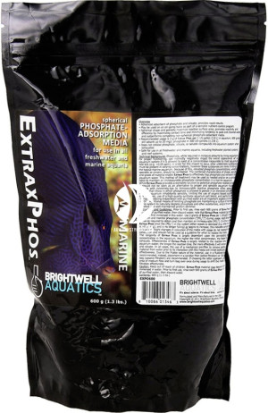 BRIGHTWELL AQUATICS ExtraxPhos 600g - Medium o właściwościach adsorbujących fosforany do wszystkich akwariów