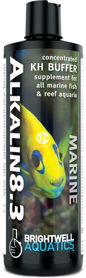BRIGHTWELL AQUATICS Alkalin8.3 250ml - Skoncentrowany bufor KH w postaci suplementu do akwariów morskich i rafowych.