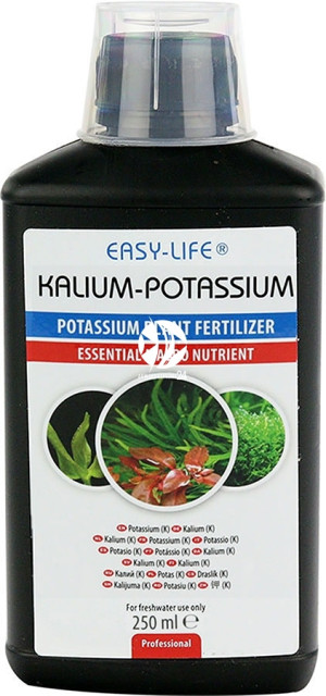 EASY LIFE Kalium 250ml - Potas, nawóz potasowy dla roślin akwariowych