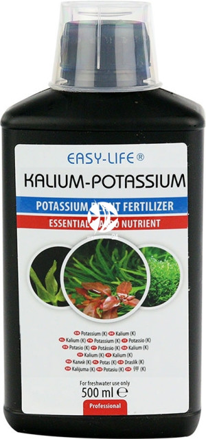 EASY LIFE Kalium 500ml - Potas, nawóz potasowy dla roślin akwariowych