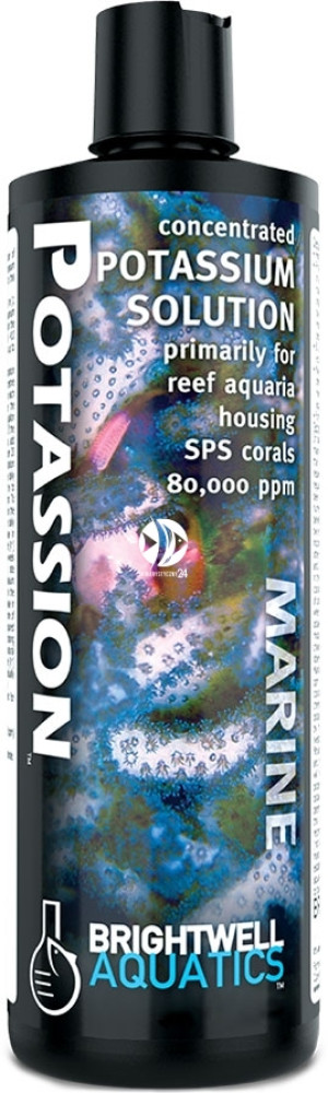 BRIGHTWELL AQUATICS Potassion 500ml - Płynny suplement potasu przeznaczony głównie do akwariów rafowych z koralami SPS.