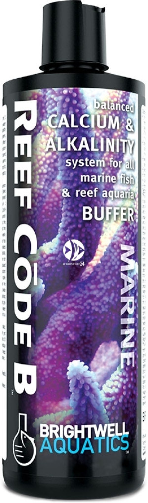 BRIGHTWELL AQUATICS Reef Code B 250ml - Zbilansowany suplement wapnia i stabilizator poziomu zasadowości do akwariów morskich i rafowych.
