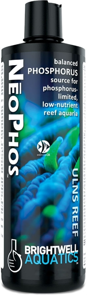 BRIGHTWELL AQUATICS NeoPhos 250ml - Zbilansowane źródło fosforu do akwariów rafowych z niedoborem związków fosforowych