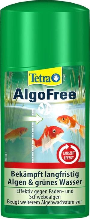 TETRA Pond AlgoFree 250ml - Środek długotrwale usuwający glony zielone i pływające w oczku wodnym.