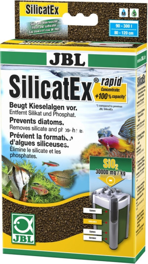 JBL SilicatEx Rapid 400g - Wkład do usuwania krzemianów z wody akwariowej.