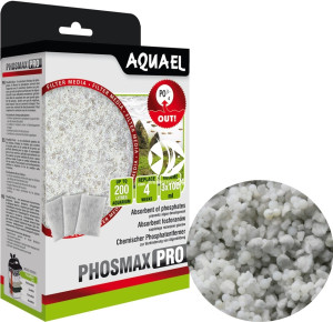 AQUAEL PhosMAX PRO 3x100ml - Akwariowy absorber fosforanów w postaci żwirku o dużych właściwościach chłonnych.