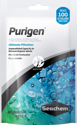 SEACHEM Purigen 100ml - Absorbent pochłaniający związki azotu do akwariów słodkowodnych i słonowodnych
