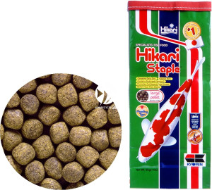 HIKARI Staple Large 5kg - Pływający pokarm dla wszystkich ryb stawowych